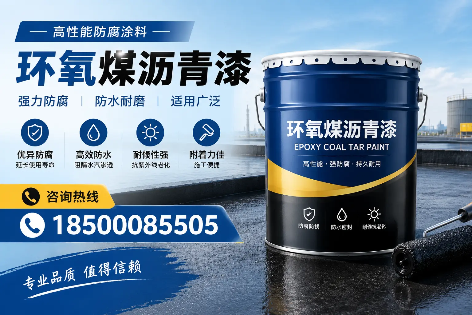 环氧煤沥青漆的主要成分与功能，路桥用户深度了解